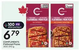 Sobeys COMPLIMENTS Flatbread Pizzas offer