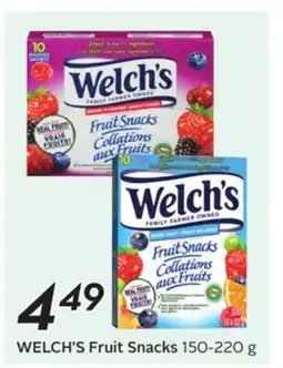 Sobeys WELCH'S Fruit Snacks offer