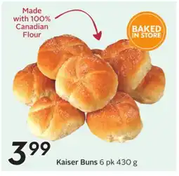 Sobeys Kaiser Buns offer