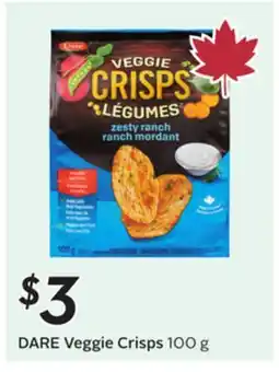 Sobeys DARE Veggie Crisps offer