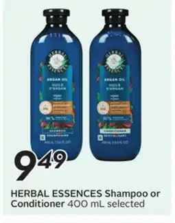 Sobeys HERBAL ESSENCES Shampoo or Conditioner offer