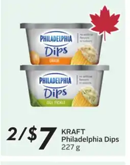 Sobeys KRAFT Philadelphia Dips offer