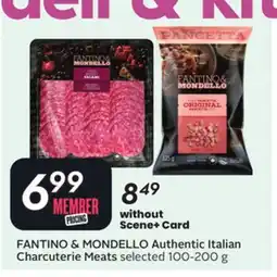 Sobeys FANTINO & MONDELLO Authentic Italian Charcuterie Meats offer