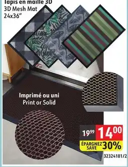 Sushi Shop 3D Mesh Mat offer