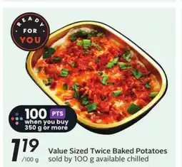 Sobeys Sized Twice Baked Potatoes offer