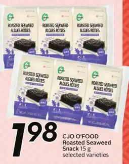 Sobeys CJO O'FOOD Roasted Seaweed Snack offer