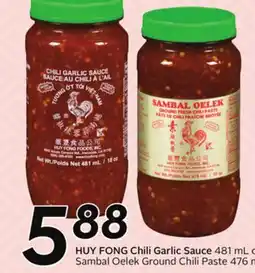 Sobeys HUY FONG Chili Garlic Sauce offer