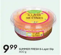 Sobeys SUMMER FRESH 6-Layer Dip offer