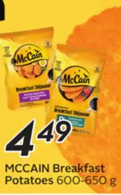 Sobeys MCCAIN Breakfast Potatoes offer