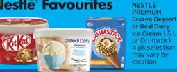 Sobeys NESTLÉ PREMIUM Frozen Dessert or Real Dairy Ice Cream offer