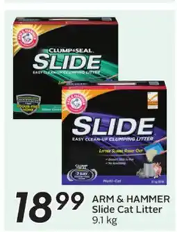 Sobeys ARM & HAMMER Slide Cat Litter offer