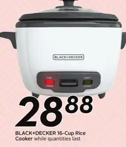 Sobeys BLACK + DECKER 16-Cup Rice Cooker offer