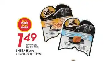 Sobeys SHEBA Bistro Singles offer
