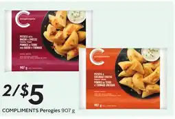 Sobeys COMPLIMENTS Perogies offer