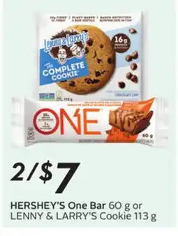 Sobeys HERSHEY'S One Bar offer