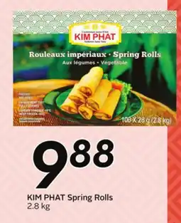 Sobeys KIM PHAT Spring Rolls offer