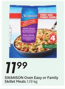 Sobeys SWANSON Oven Easy or Family Skillet Meals offer
