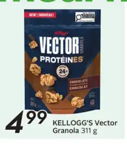 Sobeys KELLOGG'S Vector Granola offer