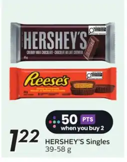 Sobeys HERSHEY'S Singles offer