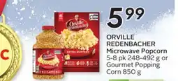 Sobeys ORVILLE REDENBACHER Microwave Popcorn offer
