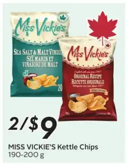 Sobeys MISS VICKIE'S Kettle Chips offer