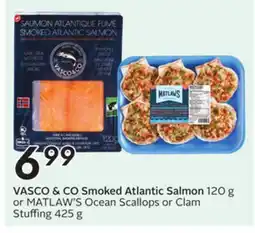 Sobeys VASCO & CO Smoked Atlantic Salmon offer
