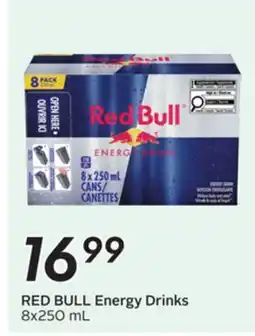 Sobeys RED BULL Energy Drinks offer