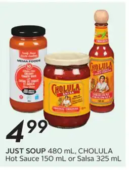 Sobeys JUST SOUP offer