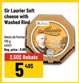 Mayrand Sir Laurier Cheese with Washed Rind Alexis de Portneuf offer
