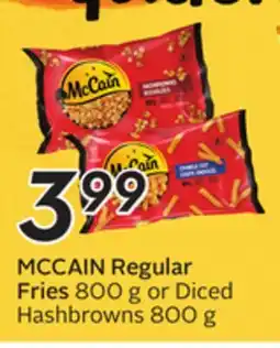 Sobeys MCCAIN Regular Fries offer