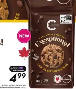 Sobeys COMPLIMENTS Exceptional Chocolate Chip Cookies offer
