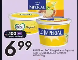 Sobeys IMPERIAL Soft Margarine or Squares offer