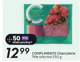 Sobeys COMPLIMENTS Charcuterie Trio offer