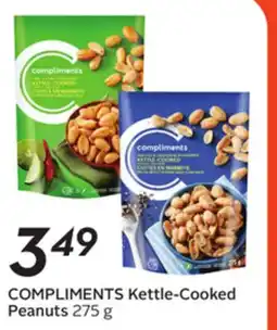 Sobeys COMPLIMENTS Kettle-Cooked Peanuts offer