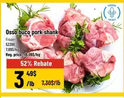 Mayrand Osso buco pork shank offer