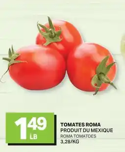 L'Intermarché TOMATES ROMA | ROMA TOMATOES offer