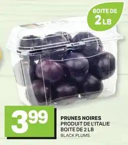L'Intermarché PRUNES NOIRES | BLACK PLUMS, 2 LB offer