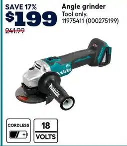 RONA Makita Angle grinder offer