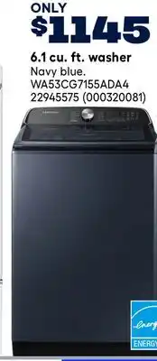 RONA SAMSUNG 6.1 cu. ft. washer offer