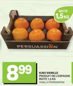 L'Intermarché KAKI VANILLE | VANILLA PERSIMMONS offer