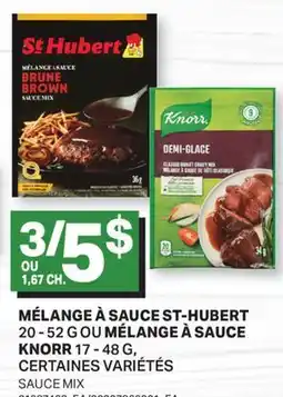 L'Intermarché MÉLANGE À SAUCE, 20 - 52 G OU MÉLANGE À SAUCE, 17 - 48 G | SAUCE MIX offer