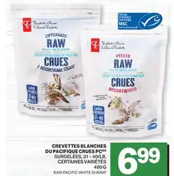 L'Intermarché CREVETTES BLANCHES DU PACIFIQUE CRUES | RAW PACIFIC WHITE SHRIMP offer