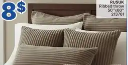 Rossy Ribbed throw offer