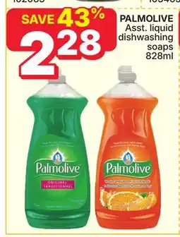 Rossy PALMOLIVE Asst. liquid dishwashing soaps offer