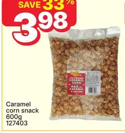 Rossy Caramel corn snack offer