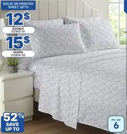 Rossy SOLID OR PRINTED SHEET SETS offer