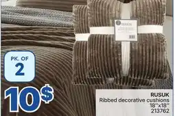 Rossy RUSUK Ribbed decorative cushions offer