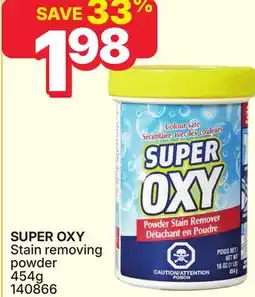 Rossy SUPER OXY Stain removing powder offer