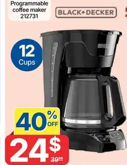Rossy Programmable coffee maker offer