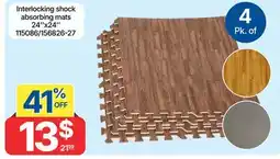 Rossy Interlocking foam floor mat offer